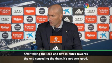 It was a painful result - Zidane on Celta draw