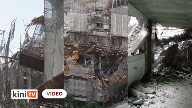 LIVE: Ahli Parlimen Seputeh, Teresa Kok melawat tapak runtuhan kondo di Taman Desa