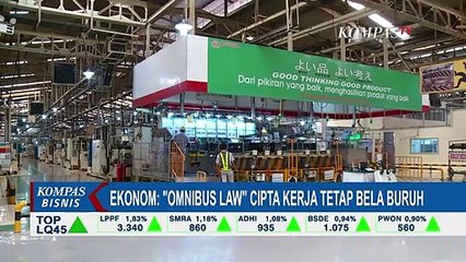 Ekonom: Omnibus Law Cipta Kerja Tetap Bela Buruh