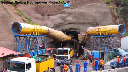 Neelum Jhelum Hydropower Project _ Dam,Tunnel,insi