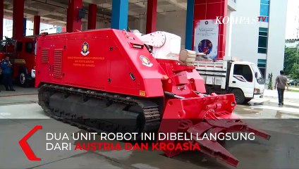 Mengintip Kehebatan Robot Pemadam Kebakaran Seharga Miliaran Rupiah Milik Jakarta