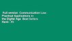 Full version  Communication Law: Practical Applications in the Digital Age  Best Sellers Rank : #3