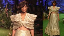 Tahira Kashyap makes debut as showstopper at Lakme Fashion Week 2020 | FilmiBeat