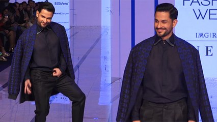 Kunal Khemu dances during Ramp walk at Lakme Fashion Week;Watch video | FilmiBeat