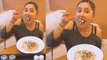 Bigg Boss 13: शो के बाद यहां पास्ता खाते दिखी Rashami Desai | FilmiBeat