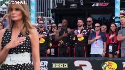 شاهد: ترامب يجلب "الوحش" لسباق دايتونا