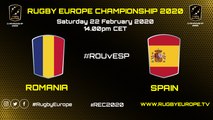 ROMANIA / SPAIN - RUGBY EUROPE CHAMPIONSHIP 2020