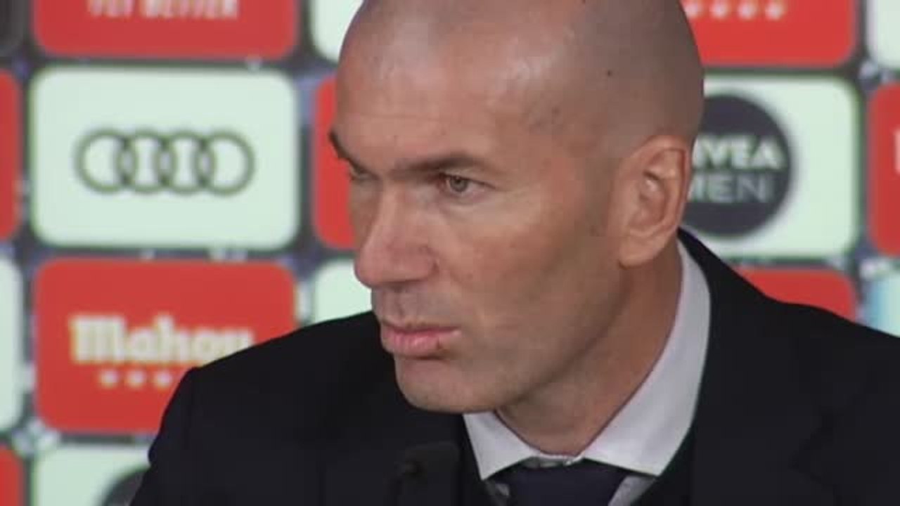 Zidane: "Tenemos que mejorar en el aspecto físico y defensivamente"