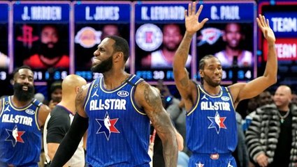 69. NBA All-Star maçını, LeBron'un takımı 157-155 kazandı