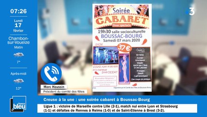 La matinale de France Bleu Creuse du 17/02/2020