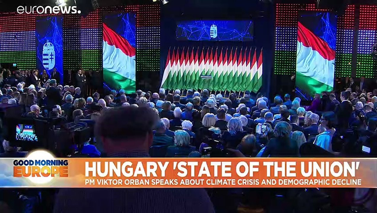 Hungary's Orban lashes out at slow EU growth, 'sinister menaces' and George Soros