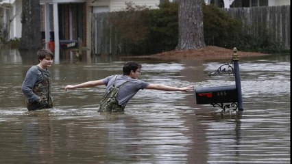 Flooding in Mississippi's Pearl River