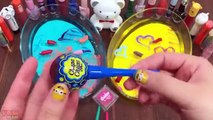 Edy Play Toys - Mixing Slime Makeup Into Clear Slime Yello Slime And Blue Slime Satisfying Slime Video Colors Slime For Kids