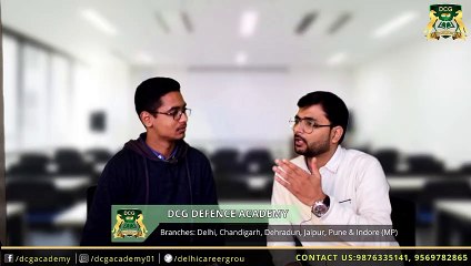 How to score 500+ Marks in NDA | Mayank Bhardwaj - DCG Academy