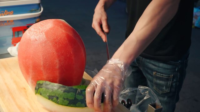 Amazing Fruit Cutting Skill ∥ Myeong-dong, Korean Street Food