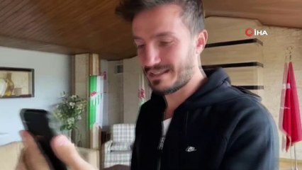 Bursasporlu futbolculardan lösemi hastası Batuhan'a sürpriz