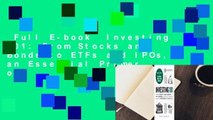 Full E-book  Investing 101: From Stocks and Bonds to ETFs and IPOs, an Essential Primer on