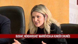 BUSHAT, NËNSHKRUHET MARRËVESHJA KUNDËR DHUNËS