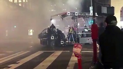 Sur le tournage de Matrix 4 à San Francisco