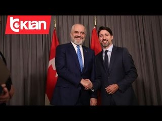 Edi Rama takohet me homologun kanadez Trudeau