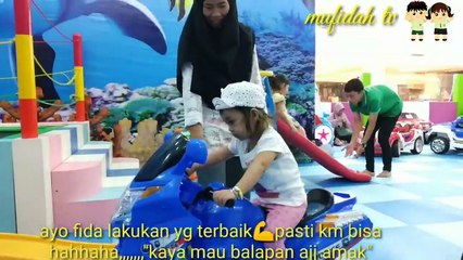(playground)Bermain sama keluarga dihari libur, main mobil mobilan sama rumah balon,child playing
