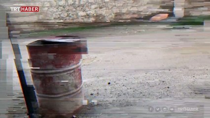 TRT Haber bombardıman altındaki Etarib'de