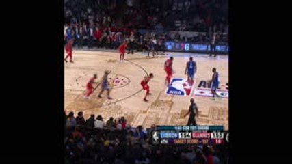 Giannis pins huge controversial block on LeBron