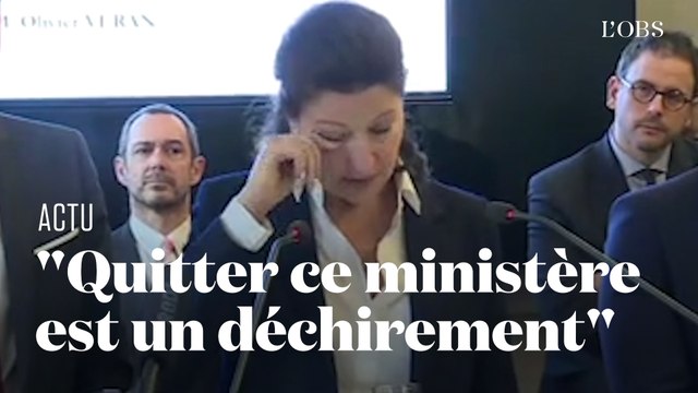 Agnès Buzyn quitte le ministère de la Santé en larmes