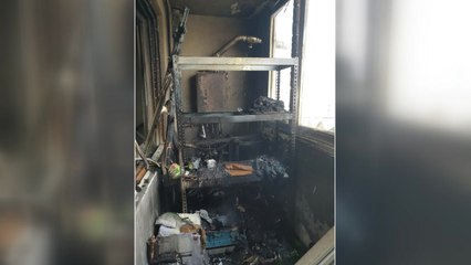 양산 아파트에서 불...관리사무소 직원 부상 / YTN