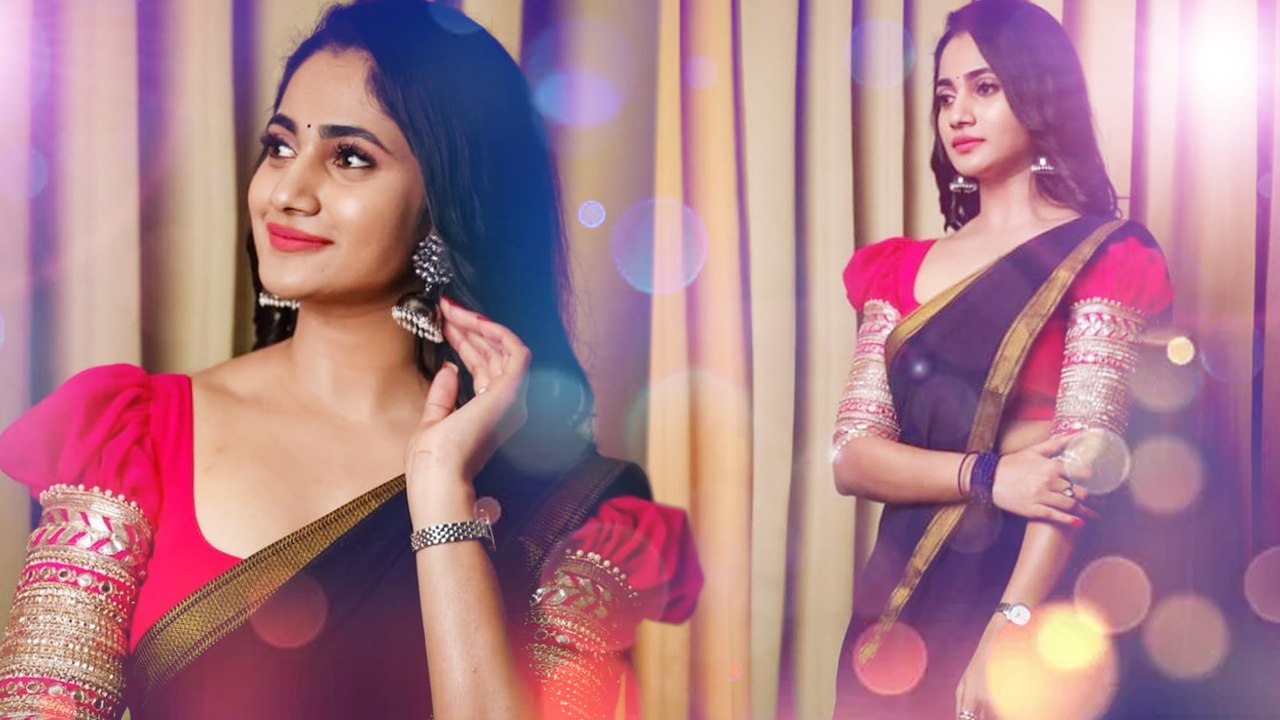 Losliya Traditonal Photoshoot | Friendship | Aari Arjuna | Photoshoot