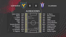 Resumen partido entre UCAM Murcia y Villarrubia Jornada 25 Segunda División B