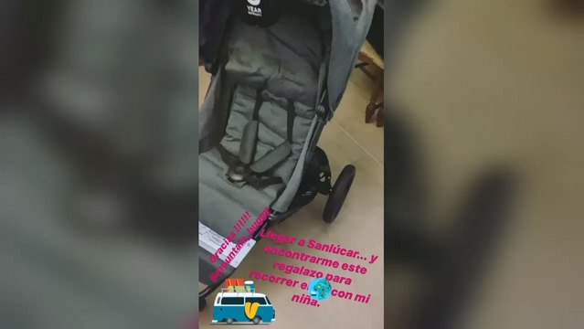 Toñi Moreno muestra su nuevo carrito de bebé, más lujoso que el anterior