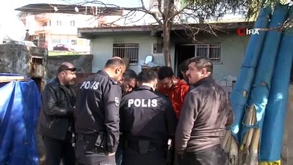 Yanan sobaya tiner döken iki kardeş yaralandı, faciadan dönüldü
