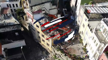 Tarihi surlar ve çeşmenin üzerindeki oteller yıkıldı