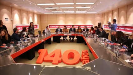 Reunión de la Comisión Permanente del PSOE