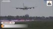 हीथ्रो एयरपोर्ट पर दुनिया के सबसे वजनी विमान की तूफान की वजह से तिरछी लैंडिंग, वीडियो वायरल