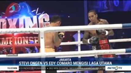 Tiga Petinju Menangkan Laga Utama Boxing Championship Seri Keempat