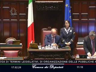 Francesco Berti Discussione sulle linee generali (17.02.20)