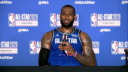 All-Star Game - LeBron : "On pouvait sentir la présence de Bean"