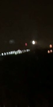 A plane aborts a landing at Leeds Bradford Airport