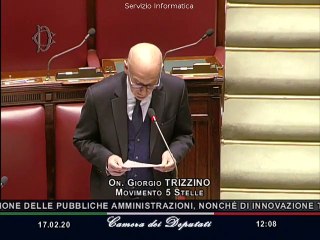 Giorgio Trizzino- Discussione sulle linee generali (17.02.20)