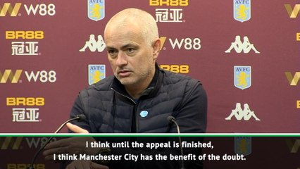 Banned Man City should have the benefit of the doubt - Mourinho