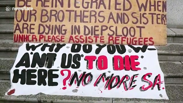 South Africa refugees prohibited from interfering with officials after being defeated in court