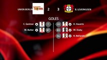 Resumen partido entre Union Berlin y B. Leverkusen Jornada 22 Bundesliga
