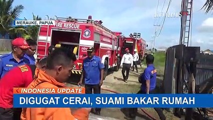 Tak Terima Digugat Cerai, Suami Bakar Rumah