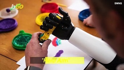 Dad-of-Two Who Lost Arm in Afghanistan Becomes First Veteran to Receive 3D Printed, Multi-grip Bionic Arm