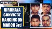 Nirbhaya Case: New death warrant issued, 4 convicts to be hanged on March 3rd at 6 am|OneIndia News