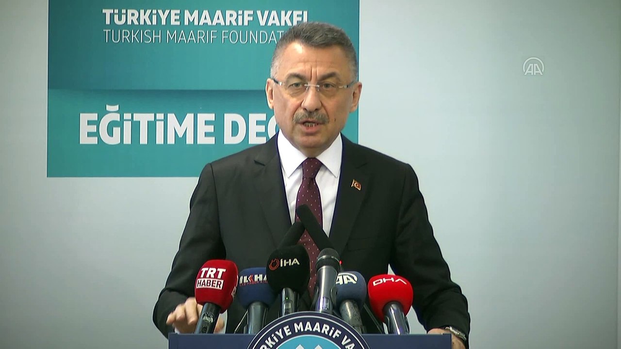 Cumhurbaşkanı Yardımcısı Oktay: 'FETÖ'nün Türkiye ve Türk dili markasını kullanarak yaptığı okullar milletimizin gasp edilmiş haklarıdır' - İSTANBUL