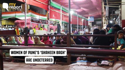 Скачать видео: Pune’s Shaheen Bagh: Meet the Feisty Women Against CAA-NRC