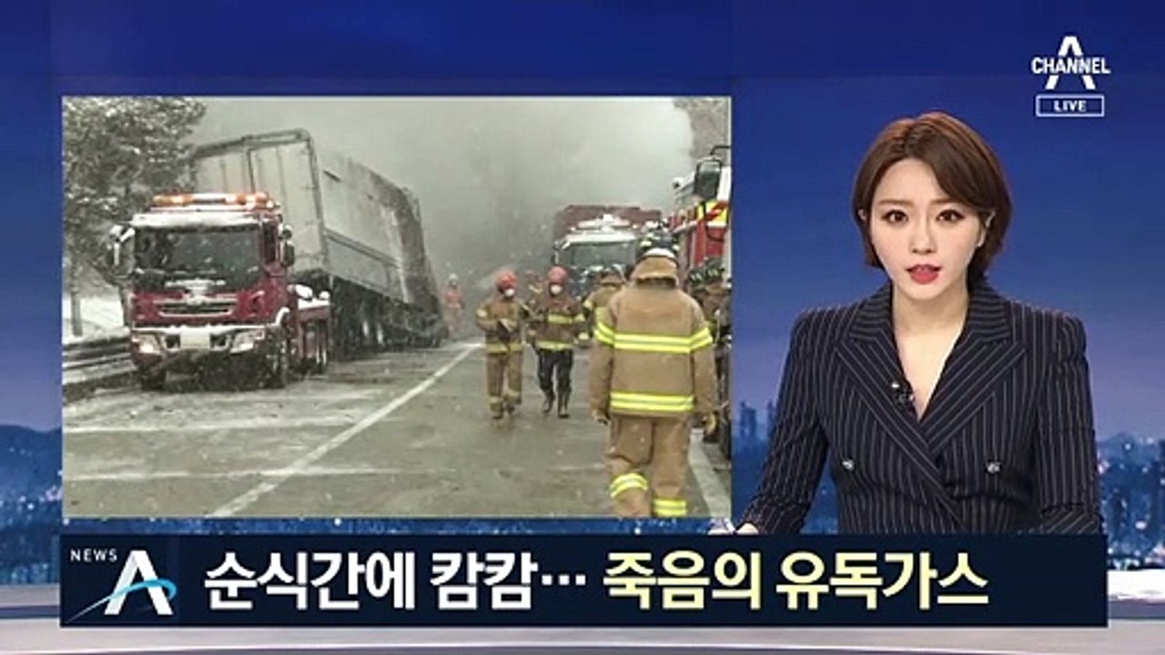 순식간에 캄캄…터널 안 유독가스가 피해 키웠다